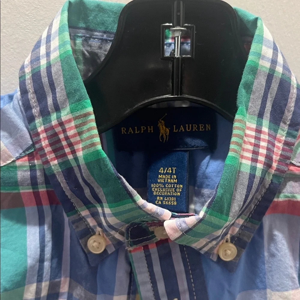 2 Ralph Lauren Plaid Shirts